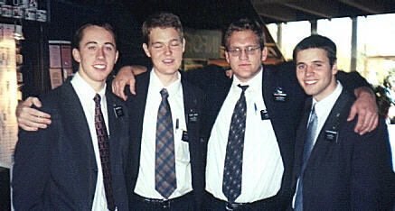 Elder Marshall, Elder Whitney, Elder Bronson, Elder Rasmussen
Zachary Adam Whitney
07 Jul 2003