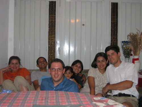 Sean and Karina (Godoy) McMillan; Cristian, Sabrina, and Lisa Navarro; Rodrigo and Laura Viegas.  Taken Jan 2005.
Sean Aaron McMillan
10 Feb 2005