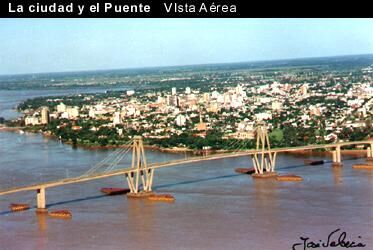 This is a view looking northeast from over Resistencia towards Corrientes Capital and el Puente San Belgrano over the Parana River.
David William Steadman
21 Oct 2001