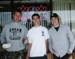 Craig Kingsford, Cade Seeholzer, and me meeting up for the first time since they returned home.
Jared Anderson
29 Jan 2006
