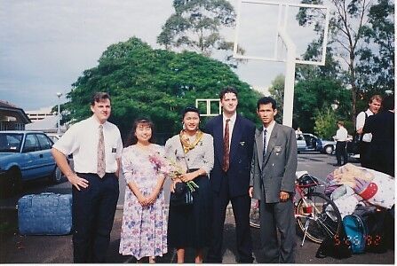 Elder Jacklin, Sis Han, Sis Tuimaseve, Elder Shirley and Elder Big Mac.
Leilani Slayi Edwards
28 Jan 2003