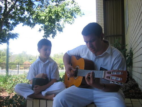 a song before baptism.
Shawn M Pedersen
17 Aug 2005