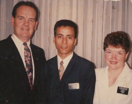 Meu primeiro dia na casa da missão com o presidente e a Sister Covington, em fevereiro de 1992
Claudio Oliveira Santos
11 May 2004