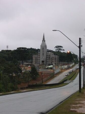 These photos were taken last week. Presidente Paulsen and I are planning on attending the dedication, most likely in April. We anticipate that the Temple Committee will set a firm date pretty soon.
David F. Paulsen
11 Aug 2007