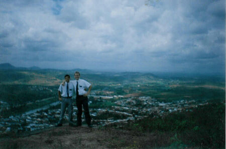 Elders Espindola and Tenney on top of the mountain overlooking Limoeiro
Matthew  Tenney
24 Nov 2003