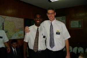 Elder Simão and Elder Gremillion
Richard S. Bangerter
24 Feb 2003