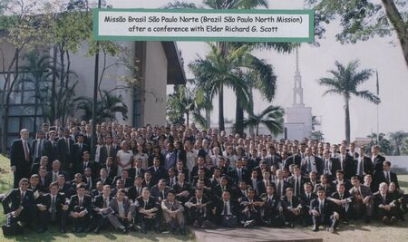 This is a picture taken of the entire mission after a conference with Elder Richard G. Scott on June 14, 2000.
Jeffrey Brian Tate
24 Feb 2003