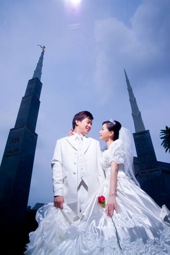 Married on Sep 4, 2007 in the Taipei, Taiwan Temple
Wood  Chiang
07 Nov 2007