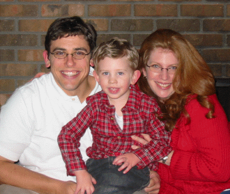 Here are Heather, Ben and myself at the family Christmas party.  He is a Sunbeam this year!
Christopher Jared Carter
30 Dec 2007