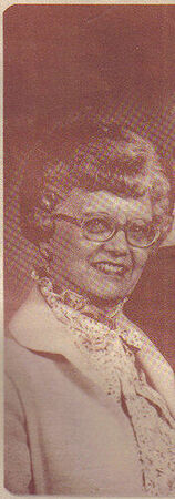 Betty Jane Preston Cahoon 2 OCT 1916-16 OCT 1988 she was wife of the first Mission President of this great mission, Lysle R. Cahoon! She also directed the full time missionary choirs of April and December 1980.
Terry L. Van Wormer
06 Jun 2008