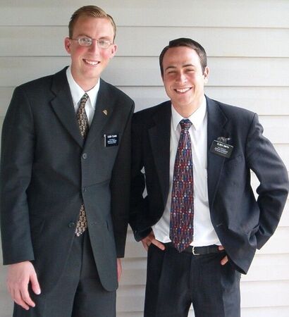 Elder Tolman and Elder Smith
June 2003
Warren, Paula, Erin, Greg Lloyd
10 Jun 2003