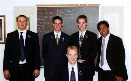 Elders Thacker, Waldal, Miller, Satini and Perkins.
Jacob W. Miller
13 Nov 2003