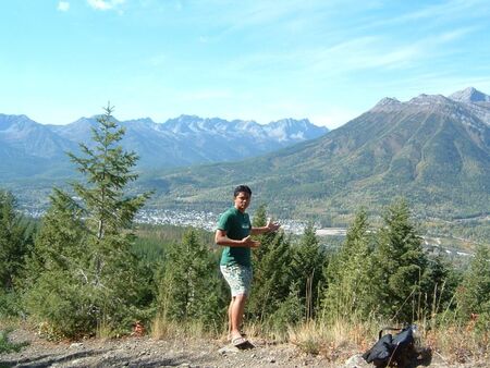 My companion, Elder Satini. A sweet view of Fernie.
Jacob W. Miller
19 Jan 2004