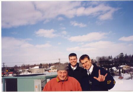 Brother Francavilla, me, Elder Krummenacher in Guelph
Craig  Scholes
15 Jul 2002