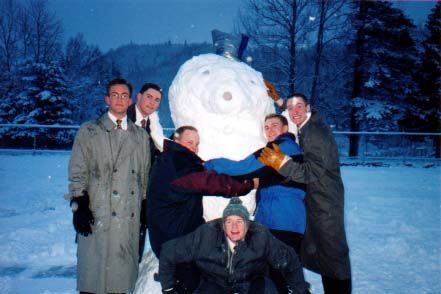 Before the Terrace Zone Conference began we built an abominable snow Kermode in the parking lot of the Terrace chapel. L-R: Neiderhauser, Walton, Stevenson, Cook, Smith, Pipes. Submitted by Jim Pipes
Richard Funk
10 Nov 2003