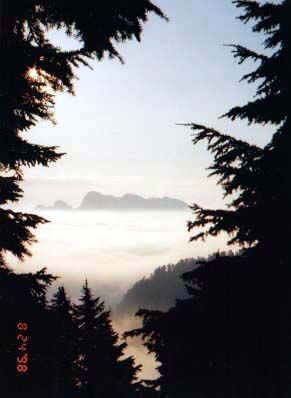 After a 3 am P-Day hike up the Grouse Grind trail, this photo of the sunrise was my reward.  Submitted by Jim Pipes
Richard Funk
10 Nov 2003