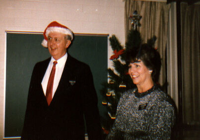 President & Sister Hoskin at a Christmas Party. December 1988
David M. Makin
14 Jun 2004