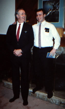 Elder Dave Makin trying to measure up to President Hoskin. February 89.
David M. Makin
14 Jun 2004