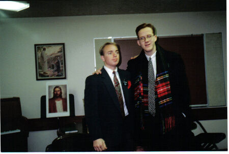 Elder Brooks and I in December after a Zone Conference
David  Williams
03 Jul 2004