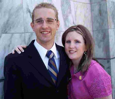 With my cousin Kelly who just took out his endowments Friday in the Boise Temple
Misty Lynn Peterson
28 May 2007