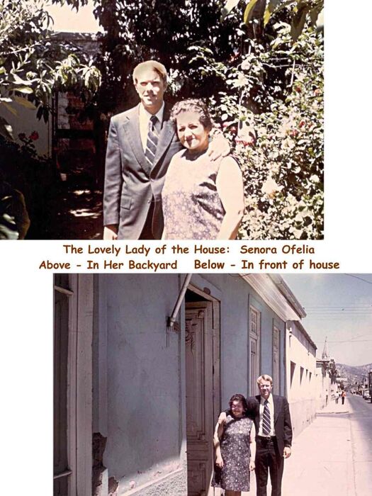 From Elder Wight's scrapbook.  Location of the house was on Vargas Street.  Elder Wight is the missionary.  Photo late 1971.
Stephen Earl Wight
18 Dec 2015