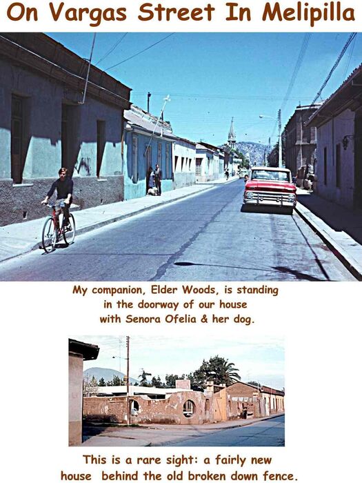 From Elder Wight's scrapbook.  Location of the house was on Vargas Street.  Elder Mitchell Woods was the missionary.  Photo late 1971.
Stephen Earl Wight
18 Dec 2015