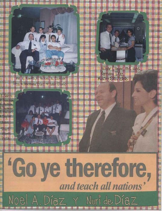 Here is a page from my scrapbook of the Diaz Family. 1999-2002
Ryan David Hallows
16 Sep 2003