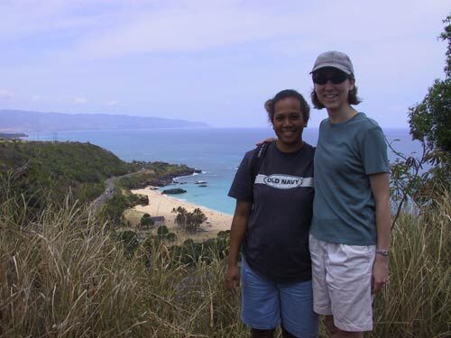 This is above Waimea Bay in Hawaii, North Shore.
Gina M Burt
22 Jun 2003