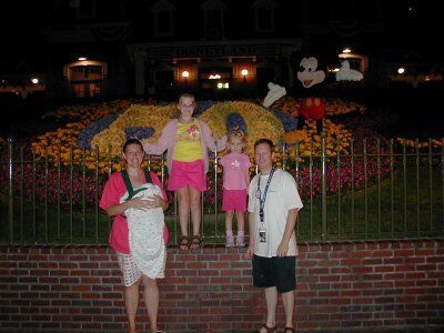 Here we are at Disneyland in August 2005.  Christine, Christian (5 months at the time), Alexis, 10, Marissa, 4, Jeremy.
Jeremy Christian Hoth
28 Aug 2006