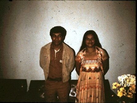 Carlos and Maria Castillo on their wedding in their home. San Andres Itzapa. 1981
Joe  Hart
27 Dec 2011