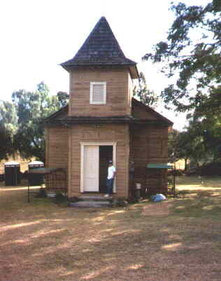 One of the church's lesser known landmarks, Pulehu Chapel. Built in 1850 or so it is the oldest church building still standing in Hawaii, and one of the first permanent structures built by the church in Hawaii.
Dan  Zapalac
08 May 2001