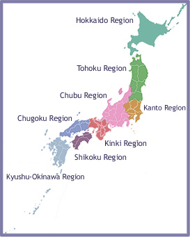 Map of Japan