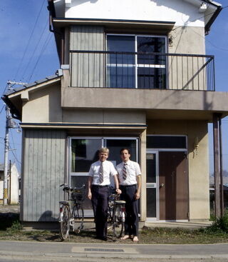 Elders Goodwin and Harris in front of the rental house used by Fukuchiyama elders in the early 80s.
Brad  Goodwin
30 May 2006