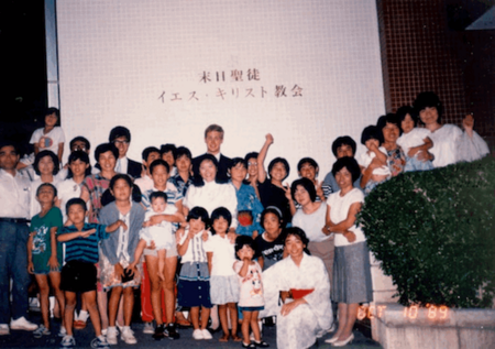 Me Elder Tamura and the good members of my first area, Nago standing in front of the church.
Brian Michael Thulin
01 Mar 2014