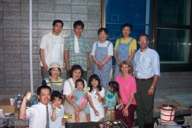 20 Year Reunion - Saito and Sato Shimais,  Ogawa Family, Hamano Family(wife is former Hisahara Shimai)
Howard  Hepworth
20 Sep 2004