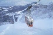 We tried not to let the heavy snow supress our P-day spirits in January, so our Kotoni chiiki took this gondola to the top of Teine's Ski resort for the view and experience.
Jim Dillon
27 Oct 2004