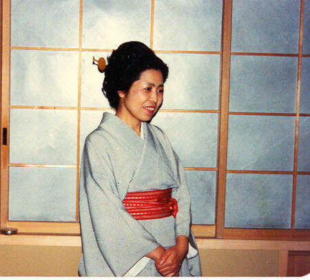 In the Sapporo Dai Ichi Ward (Kotoni).  Picture of Kukai Shimai - self proclaim missionary mother of the ward
David  Howard
16 Jan 2005