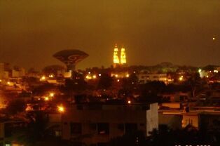 El tanque elevado y la Catedral de noche
Tarcisio Radamés Juarez Rubio
02 Apr 2010