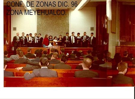 Conferencia de Zonas Dic. 96
Elva  Obregón de Noyola
02 Nov 2007