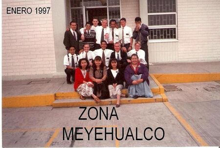 Enero 1997 junta de zona antes de los cambios
Elva  Obregón de Noyola
02 Nov 2007