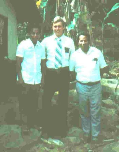 Johnny Bridge, Elder Harrison and Naped Elias at the funeral of Lynn Johnny Bridge (2 years old) Less than 1 month after the Bridge Family was baptized.
Chris  Harrison
28 Jul 2003