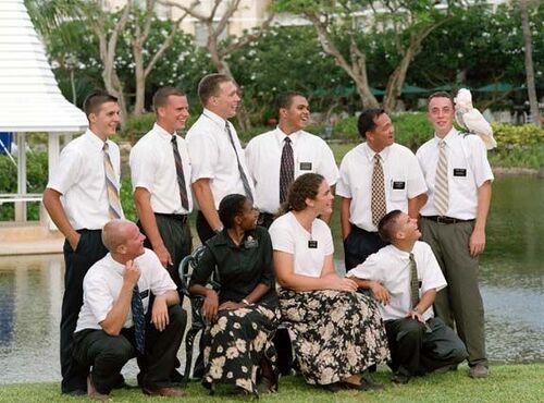 Saipan group before transfers. May 04
Del Benson
05 May 2004