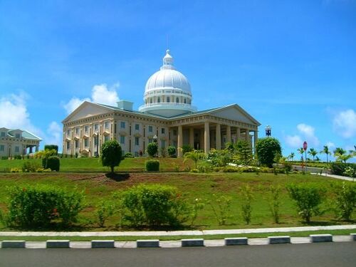 The beautiful new Palau National Capital building
BRANDON THOMAS LINDLEY
22 Jul 2007