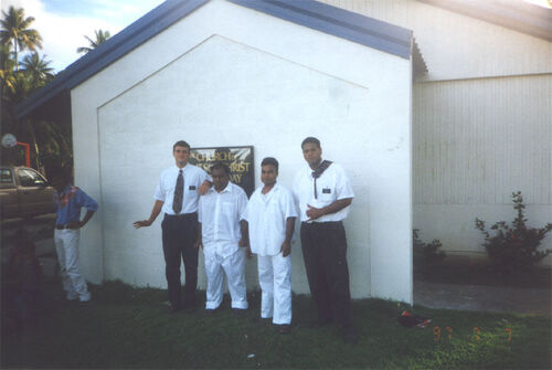 Elder Altom, Eric & Howard Abraham, Elder Pututau (1997)
Arthur  Gariety
27 Feb 2001
