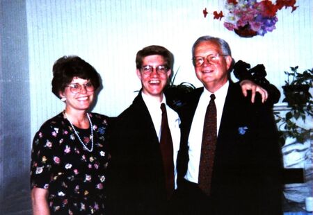 This is Pres. and Sis. Cook at their last zone conference.  We had this at a nice hotel retreat in the countryside.
Carl Michael Sticht
19 Jan 2002