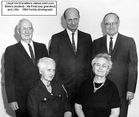 Lloyd Ivie and Siblings 1964