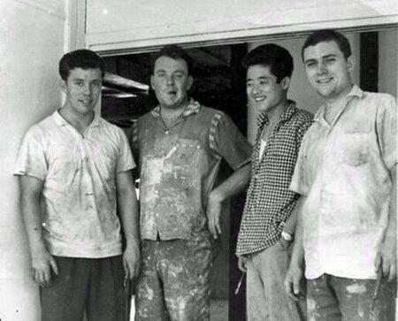 From left to right, Elder Dwight Pincock, Elder Campbell (deceased), Elder Masahisa Watabe, and Elder David Burton.
Webmaster Wayne
15 Oct 2009