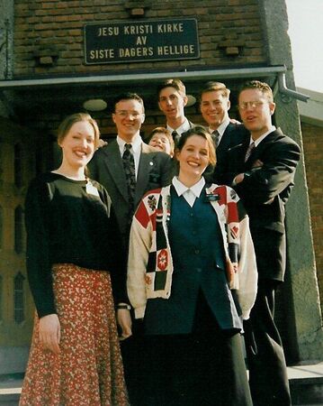 Elder Balzen, Jacobsmeyer, Coonds, Jensen
Sister Linge and Andelin
Allen  Balzen
20 Mar 2006