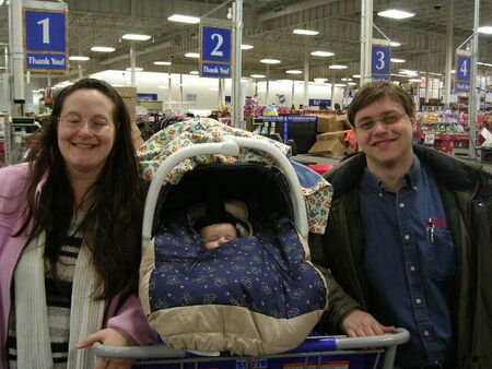 Taking time for a picture while at Sam's Club.
David J Menough
20 Dec 2005