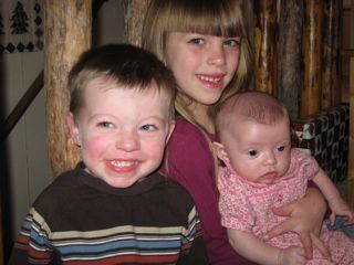 These are my three munchkins (They look like their Dad's side)
Melinda  Horsley
03 Jan 2008
